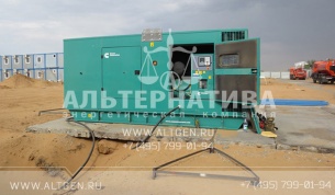 Дизельная электростанция Cummins 400 кВт для военного полигона в Астраханской области